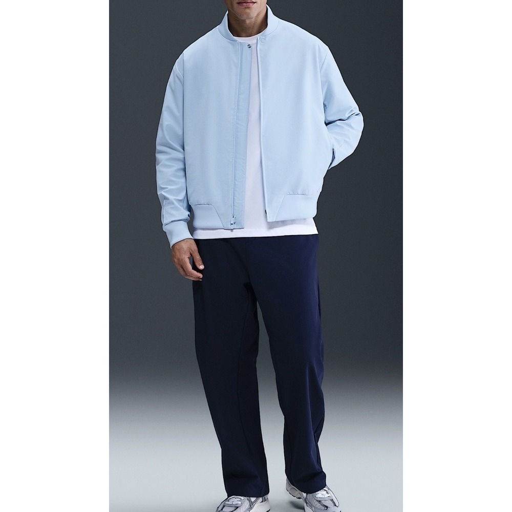 Nike 24.7 Octa Men's Therma-FIT Bomber Jacket Light Blue Sz 4XL HV3781-441 $200